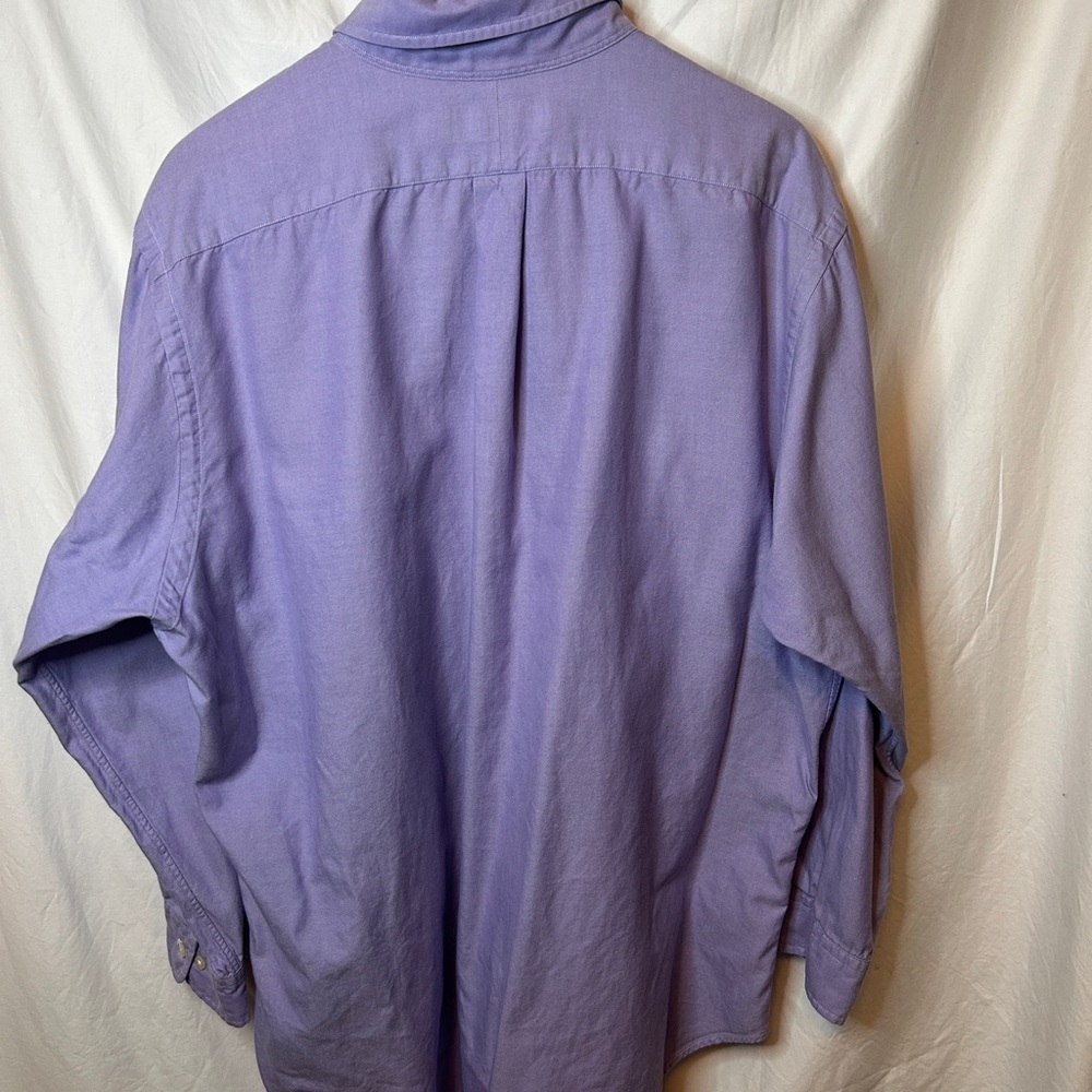 Ralph Lauren Lavender Button Down Shirt - Picture 2 of 9